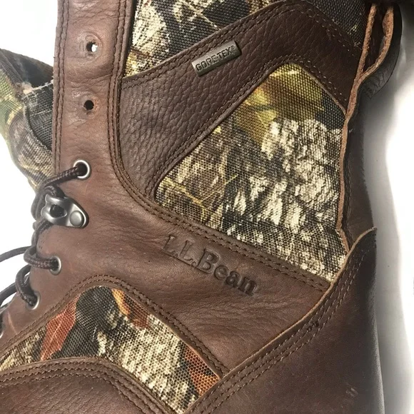 L.L. Bean MEN’S hinting Boots Size 8 Leather excellent for use by hunters or sno - Picture 5 of 17